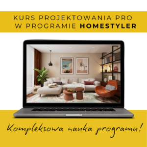 Kurs projektowania wnętrz w programie Homestyler